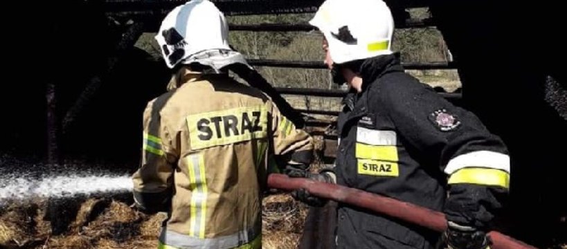 Pożar pustostanu w Famułkach Królewskich 