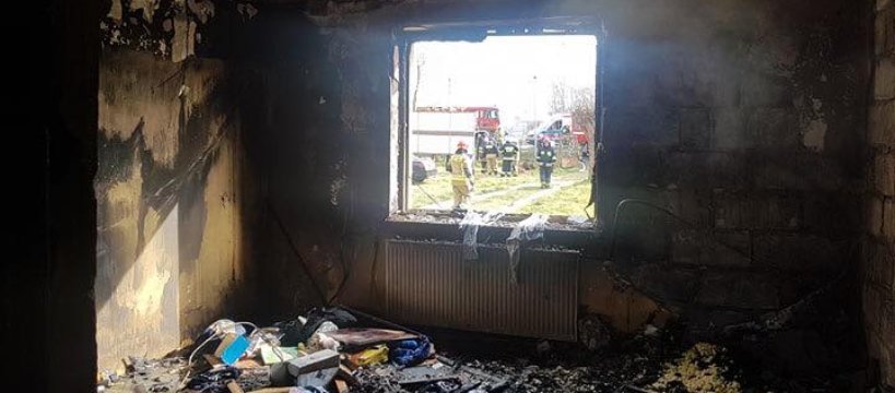 Wójt Marek Olechowski prosi o wsparcie dla rodziny poszkodowanej w pożarze