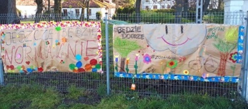 ,,Będzie dobrze" - pozytywny przekaz dzieci z Domu Dziecka w Giżycach 