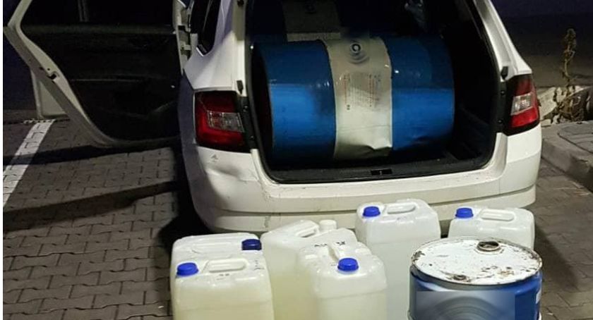 Obywatel Ukrainy ukradł paliwo o wartości 1600 zł 