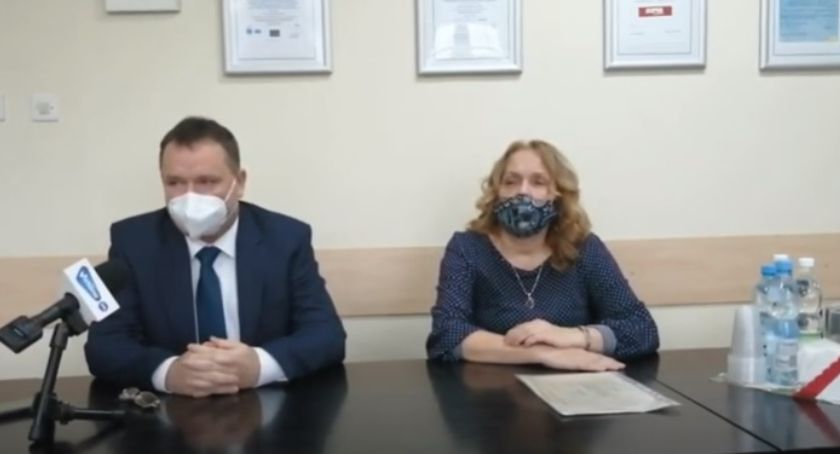 Starosta Jolanta Gonta oraz dyrektor Szpitala zabierają głos w sprawie szczepień przeciw covid-19 [wideo]