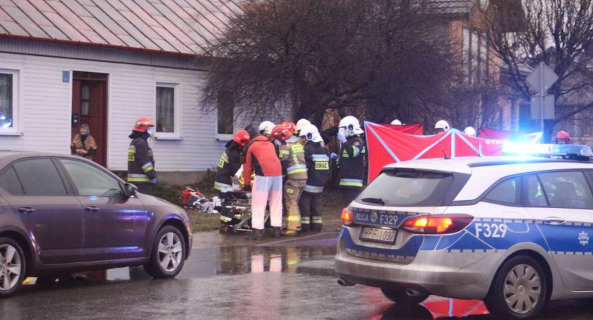 Dramat w gminie Zduny - zginęli wracając z pogrzebu 