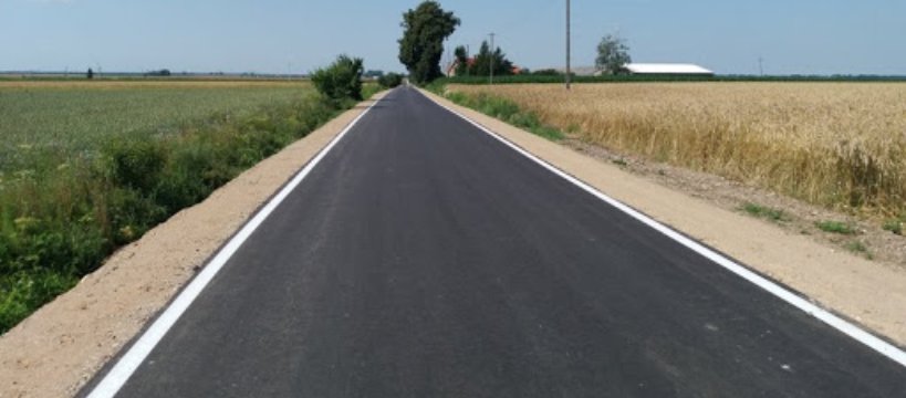 Droga Ćmiszew Parcel - Rybno do przebudowy 