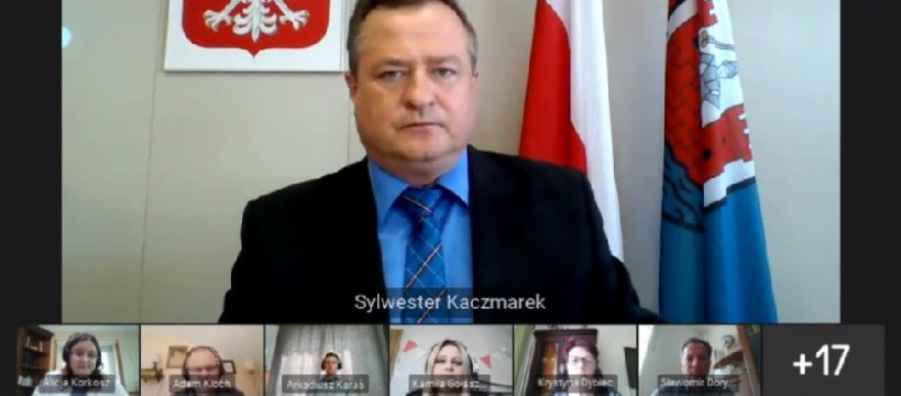 Rada Miasta Sochaczew - pierwsza sesja online za nami 