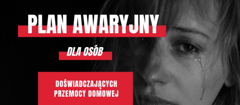 "OSOBISTY PLAN AWARYJNY" - poradnik dla osób doświadczających przemocy