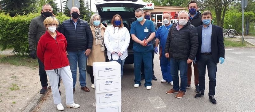 Radni przekazali diety na pomoc szpitalowi - sprzęt już trafił do jednostki 