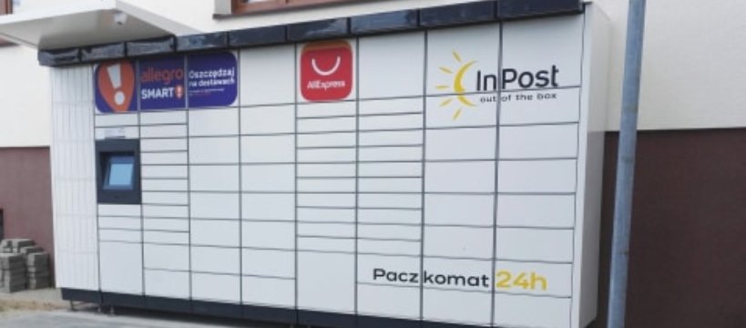 Paczkomat w gminie Rybno - już jest tuż przy Urzędzie Gminy 