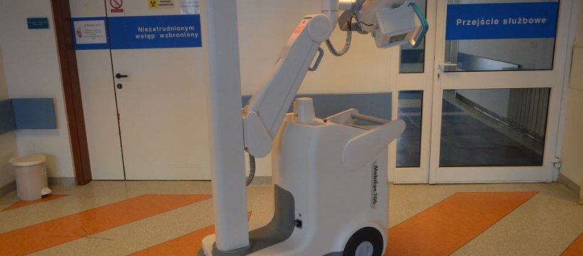 Szpital w Sochaczewie z nowym aparatem RTG