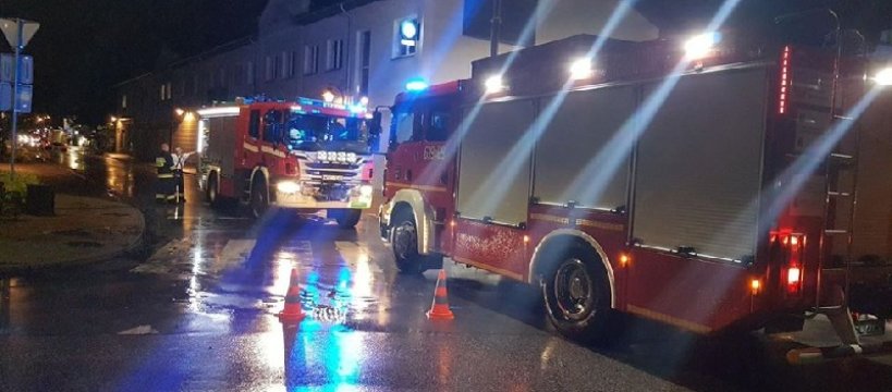 Wieczorna interwencja strażaków w Teresinie 