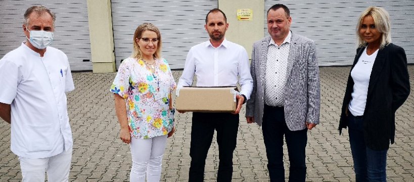 Widzialna Ręka Sochaczew - przekazano sprzęt dla szpitalnego Oddziału Rehabilitacji