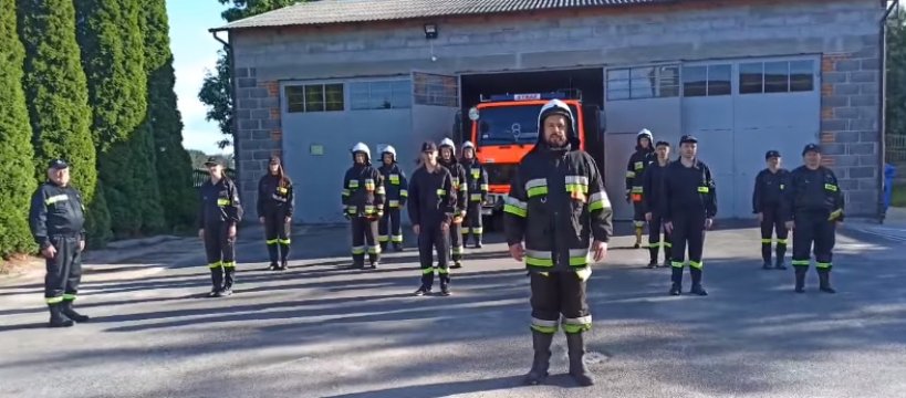 #gaszynchallenge w wykonaniu strażaków z Nowej Suchej - VIDEO