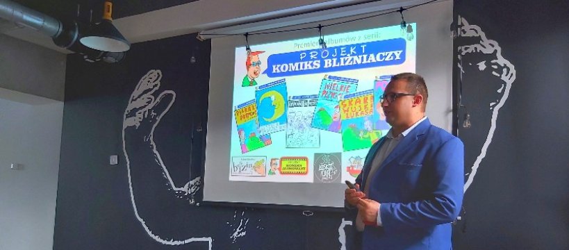  Relacja z premiery 3.edycji albumów z serii: Projekt Komiks Bliźniaczy