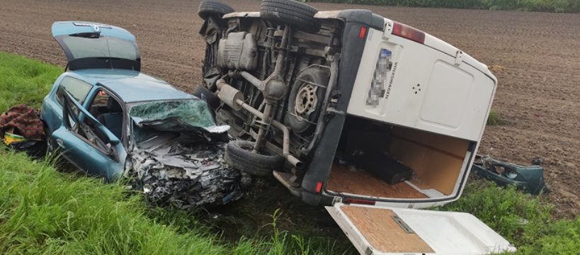 Poważny wypadek w Giżyczkach 