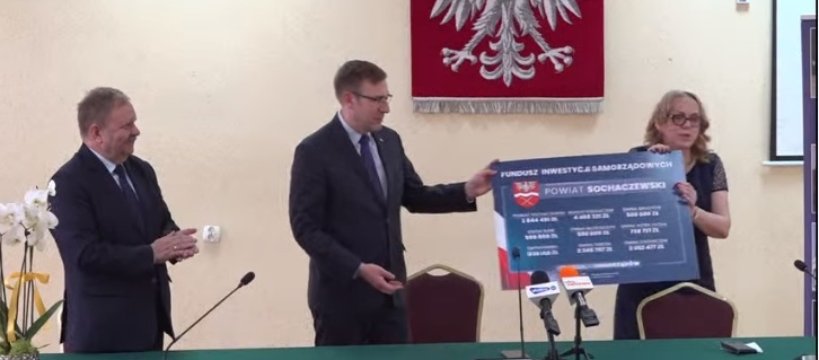 #TARCZADLASAMORZĄDÓW - Rządowego wsparcie dla powiatu sochaczewskiego 