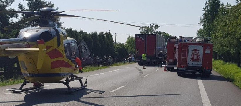 Wypadek w miejscowości Jeżówka: utrudnienia w ruchu 