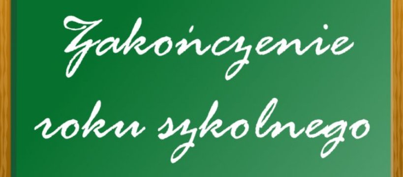 Zakończenie roku szkolnego w Wymysłowie