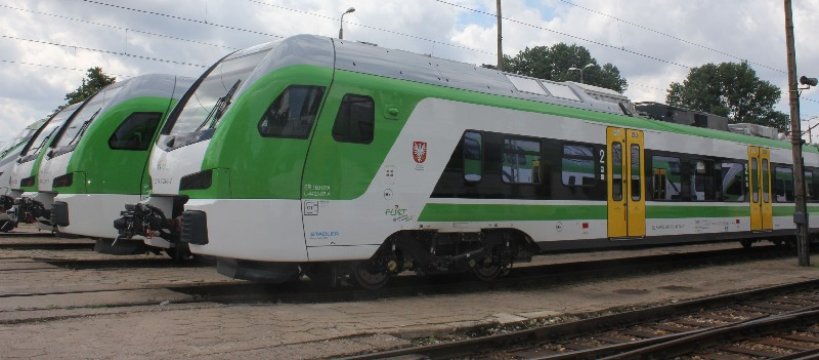 Koleje Mazowieckie - nowe pociągi w Sochaczewie 