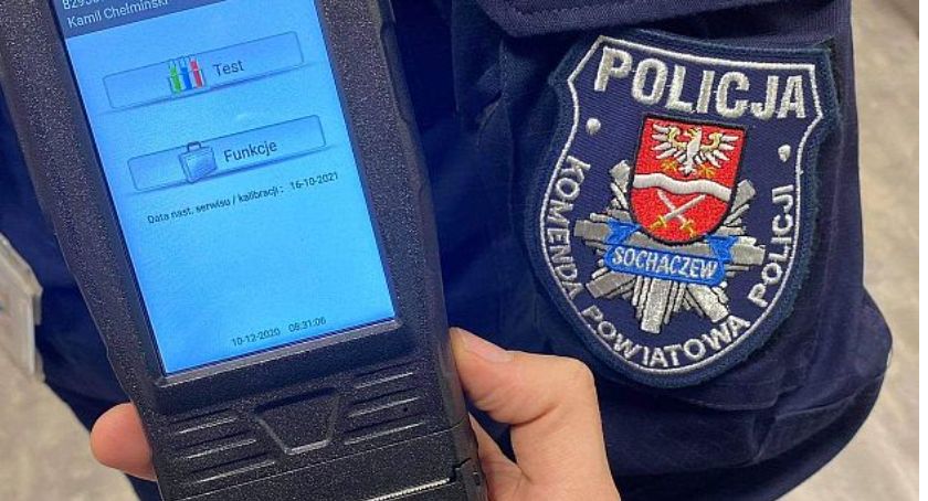 Analizator narkotyków dla sochaczewskiej policji 