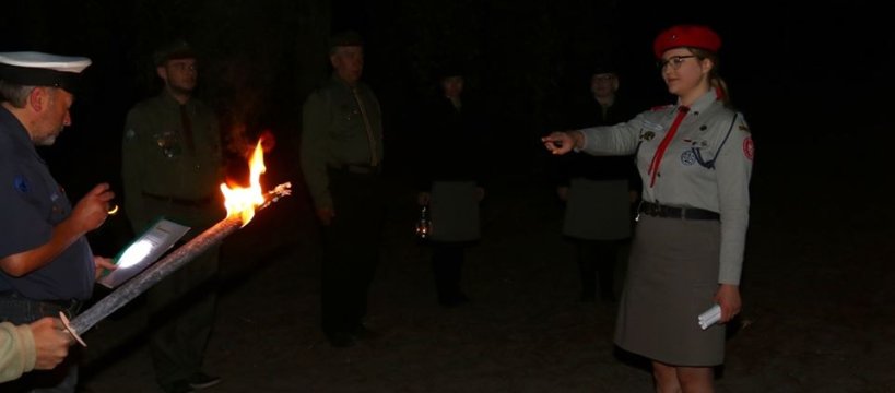 Gratulacje dla druhny Julii Leśniewskiej z gminy Rybno