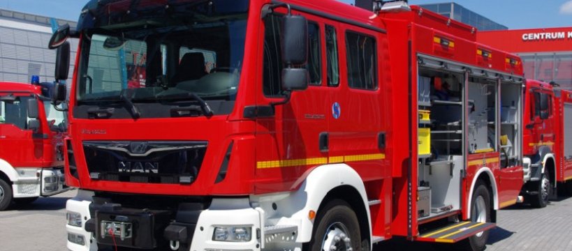 Nowy wóz strażacki dla gminy Rybno 