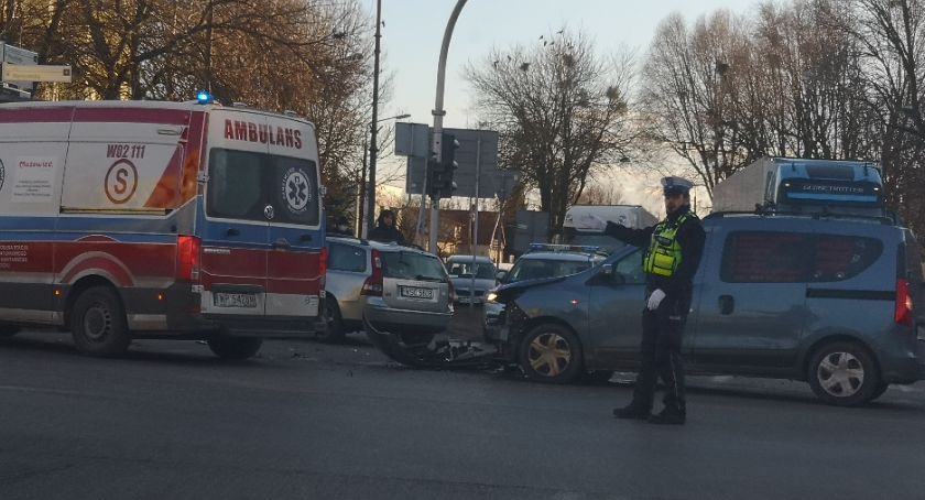 Wypadek w centrum miasta  - uwaga na utrudnienia w ruchu