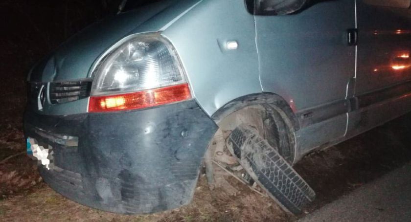 Pijany kierowca w Iłowie – dwie kolizje w jeden wieczór