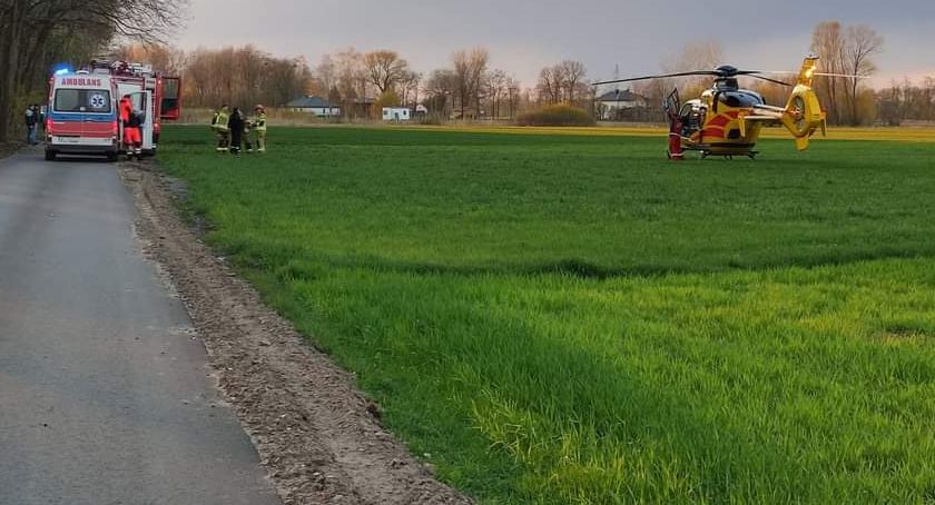 Interwencja Lotniczego Pogotowia Ratunkowego w Okopach