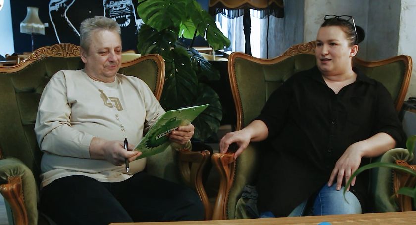 Renata Kubik  polonistka, animator sportu oraz kierowniczka sochaczewskiej hali MOSiR w rozmowie z Tomaszem Ertmanem