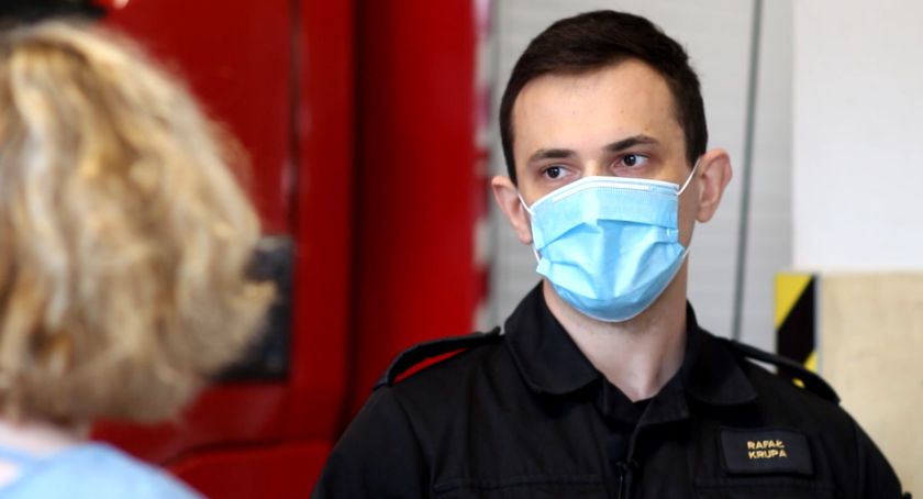 Rafał Krupa o strażackich procedurach