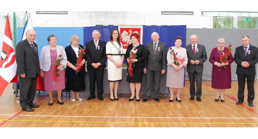 Młodzieszyn. Jubileusz wręczenia medali za długoletnie pożycie małżeńskie 