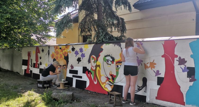 Sochaczew jak malowany – powstaje kolejny mural