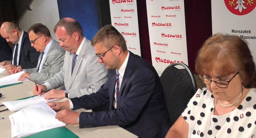 Dofinansowania dla gminy Rybno z budżetu Mazowsza- umowy podpisane