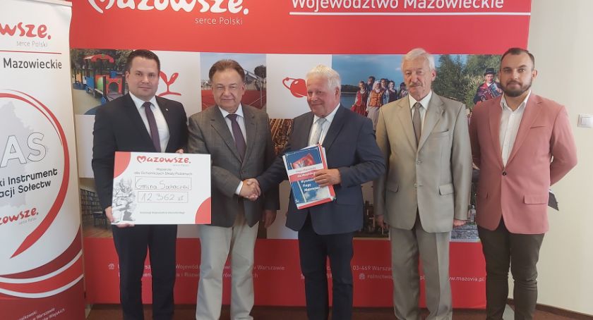 Gmina Sochaczew – ponad 300 tysięcy wsparcia z Urzędu Marszałkowskiego