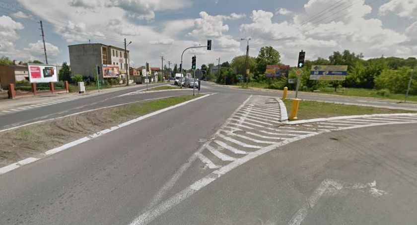 Ulica Płocka w Sochaczewie z utrudnieniami dla kierowców