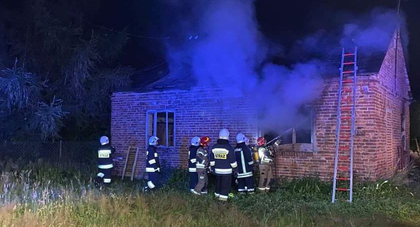 Pożar w Starym Dębsku