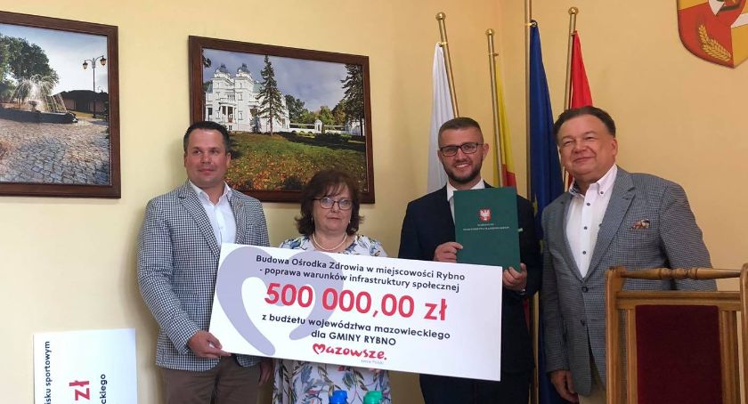 Rybno. 500 tysięcy na ośrodek zdrowia - umowa podpisana