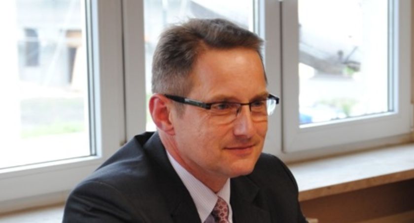 Burmistrz Piotr Osiecki w szpitalu