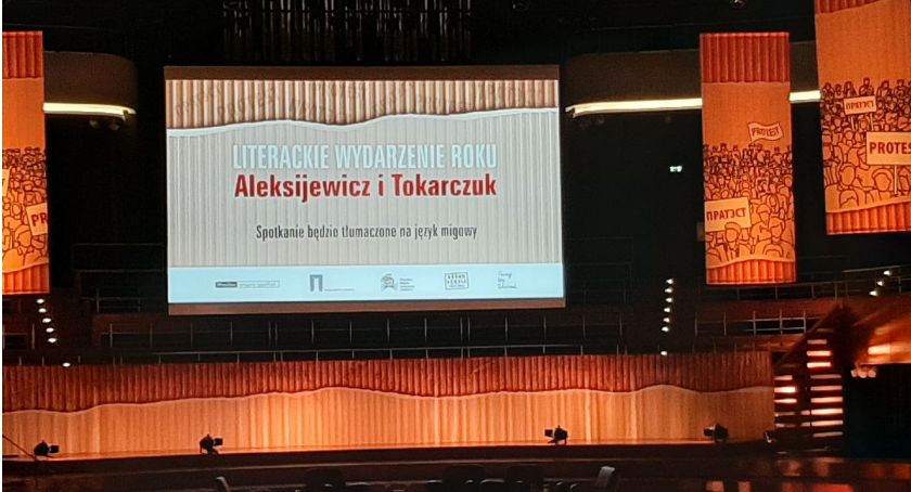 Sochaczewianki na spotkaniu z Olgą Tokarczuk i Swietłaną Aleksijewicz 