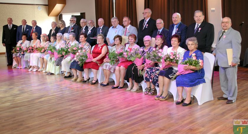 Teresińskie złote pary z medalami za długoletnie pożycie