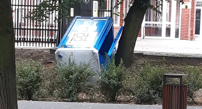 Park przy Traugutta - nie tylko spożycie alkoholu jest problemem 