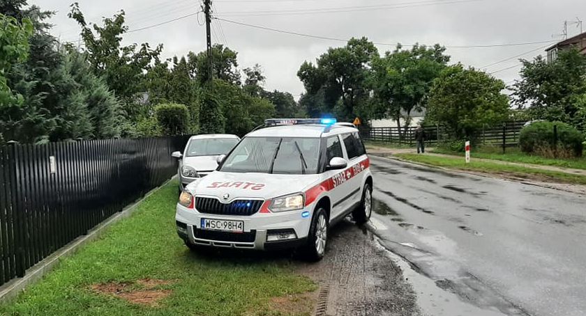Pożar w Konarach 