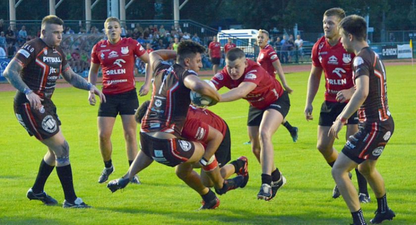 Sochaczewscy rugbiści w świetle jupiterów