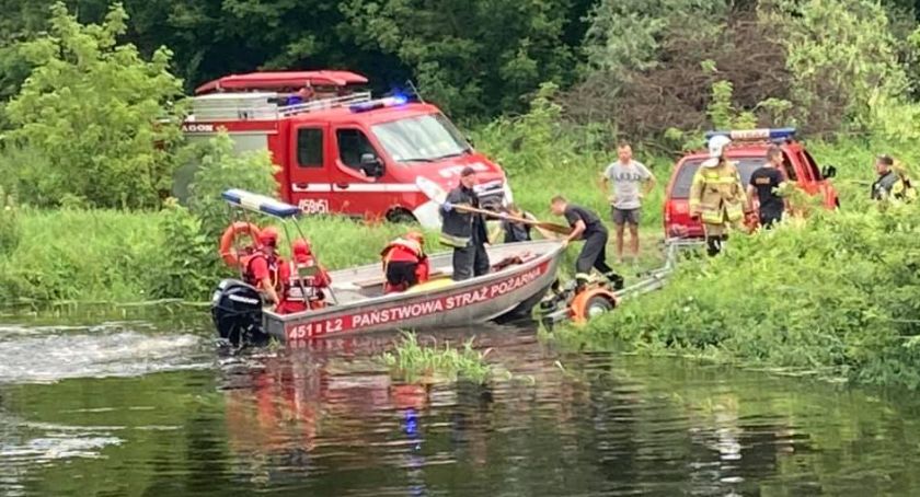 13-latek zaginął nad Bzurą - trwa akcja poszukiwawcza 