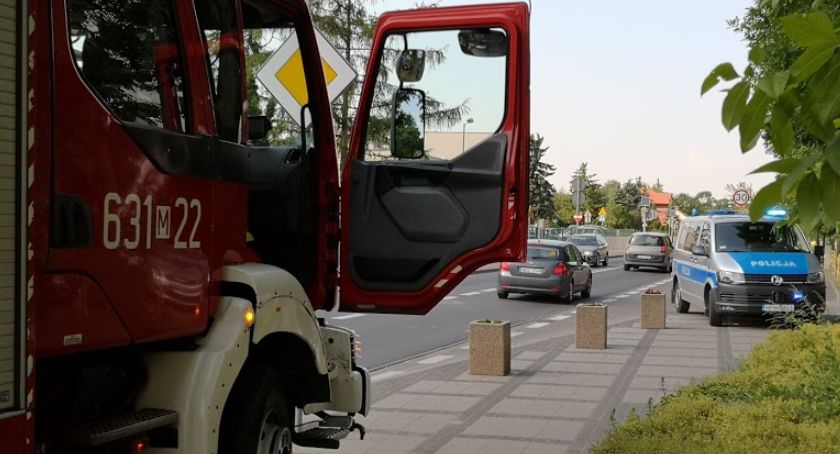 Wypadek na Konstytucji 3 Maja - jedna osoba poszkodowana 