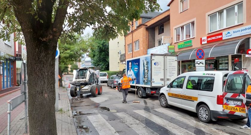 Narutowicza bez przejazdu - ruszyły prace remontowe nawierzchni 