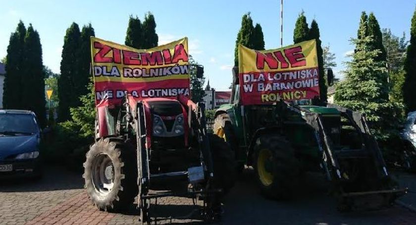 Strajk przeciw budowie CPK 2021- na drogi wyjadą ciągniki i pojazdy 