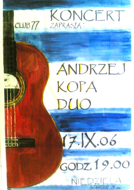 Unplugged w Siódemkach – Andrzej Kopa Duo live
