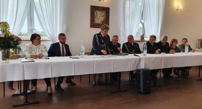 Zjazd Oddziału Gminnego Związku Ochotniczych Straży Pożarnych Rzeczypospolitej Polskiej  w gminie Rybno 