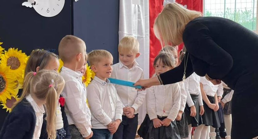 Uroczystość pasowania na ucznia w szkołach z terenu Gminy Młodzieszyn