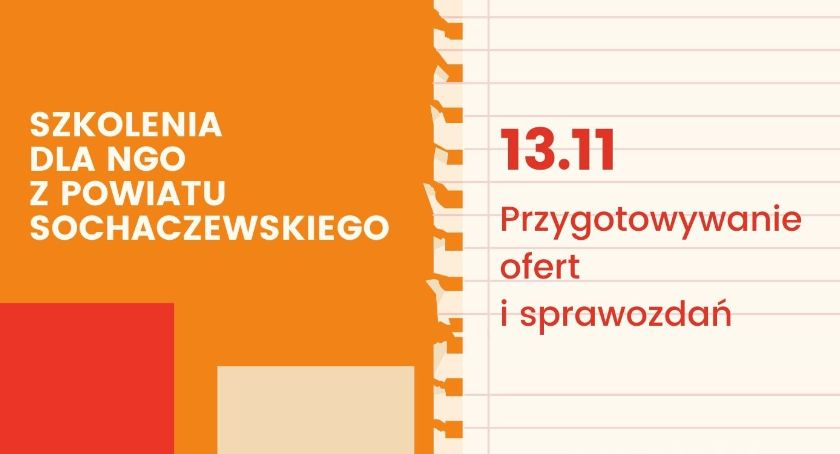 Szkolenie z pisania wniosków w konkursach grantowych